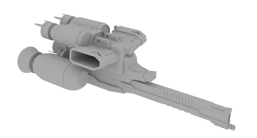 Unfinished Halo Booster Frame